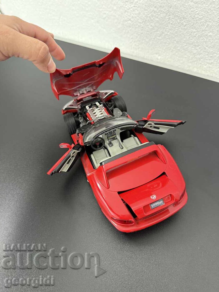 Метална количка Burago - Dodge Viper RT/10. №7549 - 5 Метална количка Burago - Dodge Viper RT/10. №7549 - 5