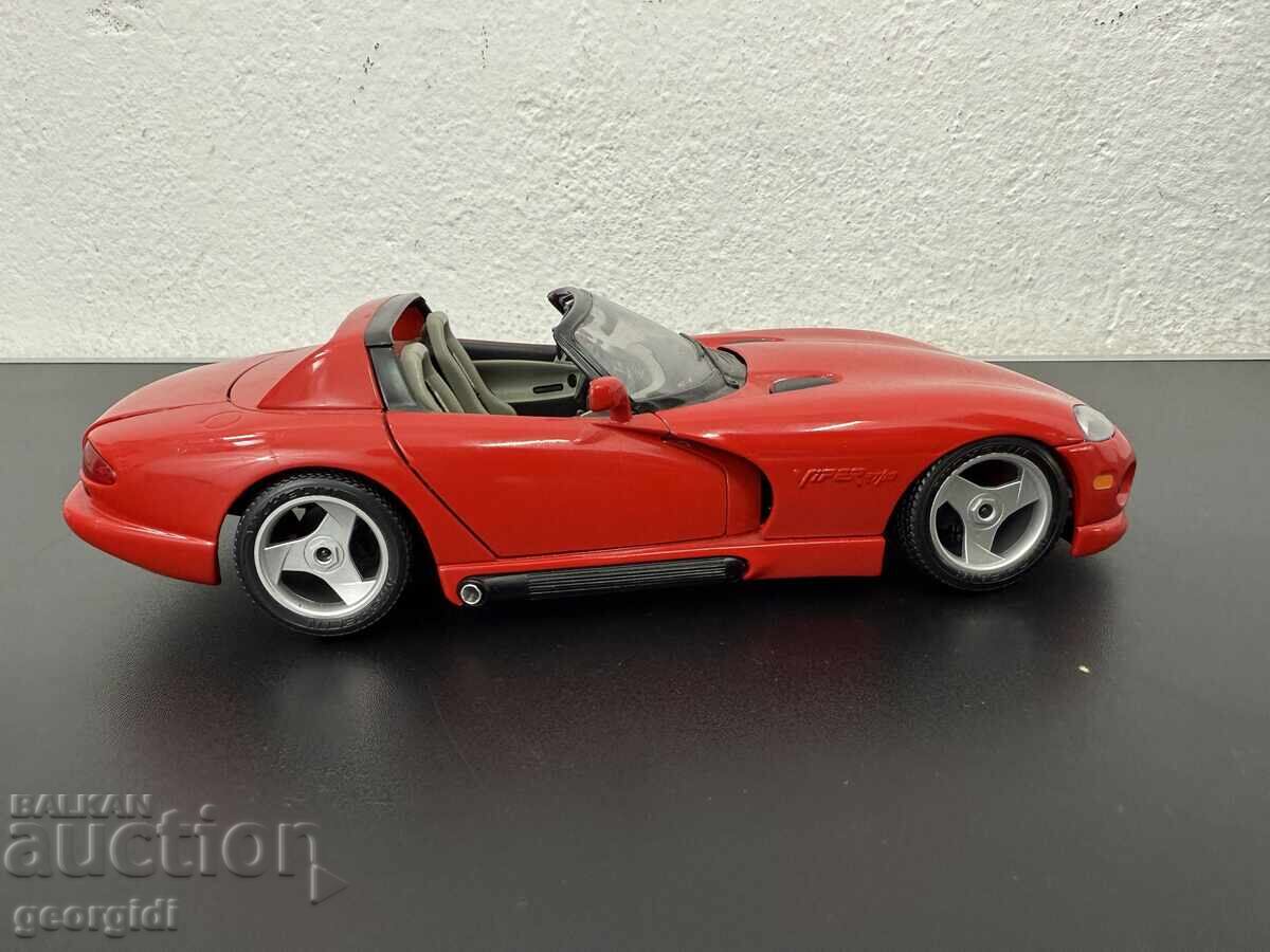 Метална количка Burago - Dodge Viper RT/10. №7549 - 7 Метална количка Burago - Dodge Viper RT/10. №7549 - 7
