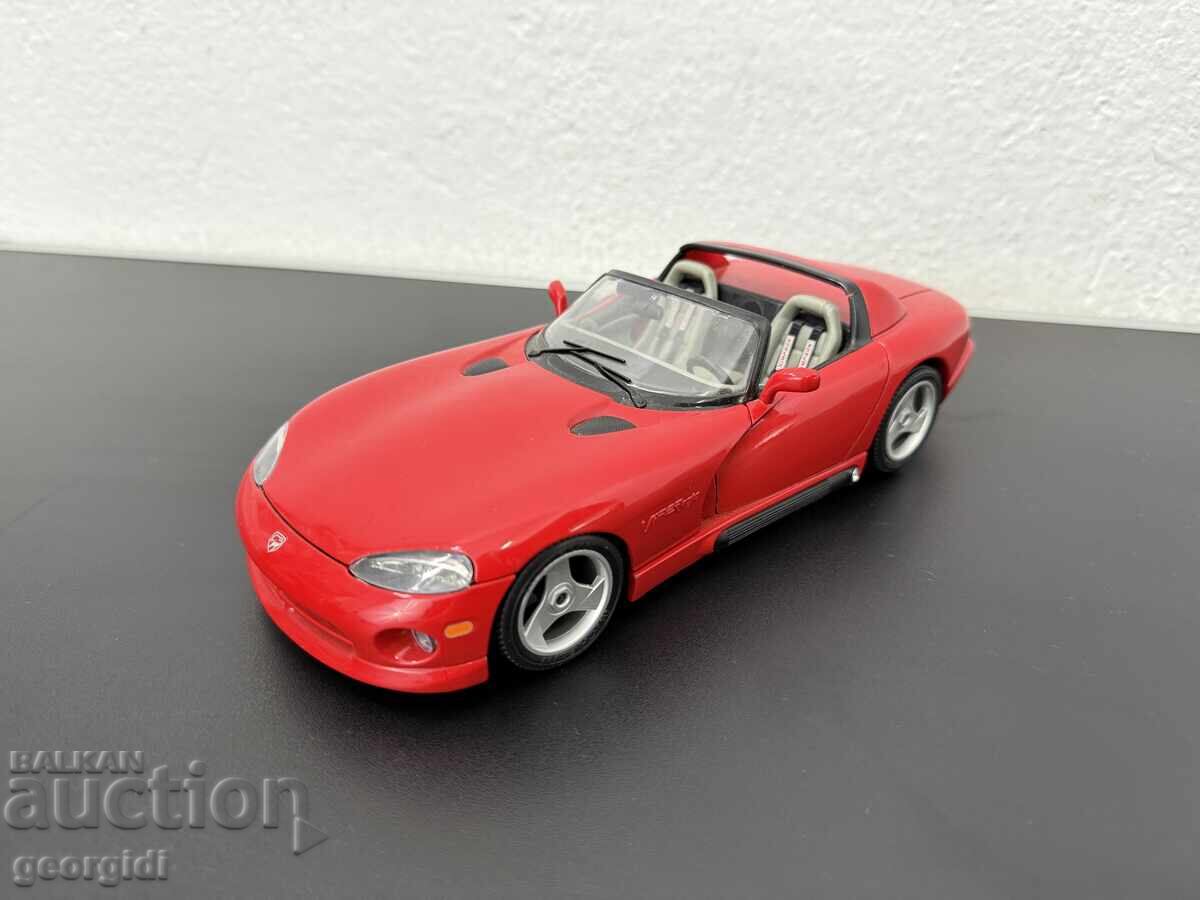 Метална количка Burago - Dodge Viper RT/10. №7549 Метална количка Burago - Dodge Viper RT/10. №7549