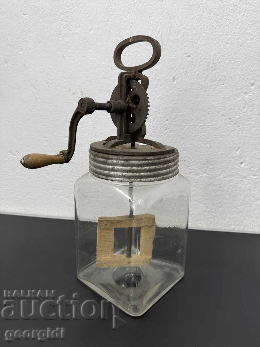 Authentic butter/milk churn. No. 7550