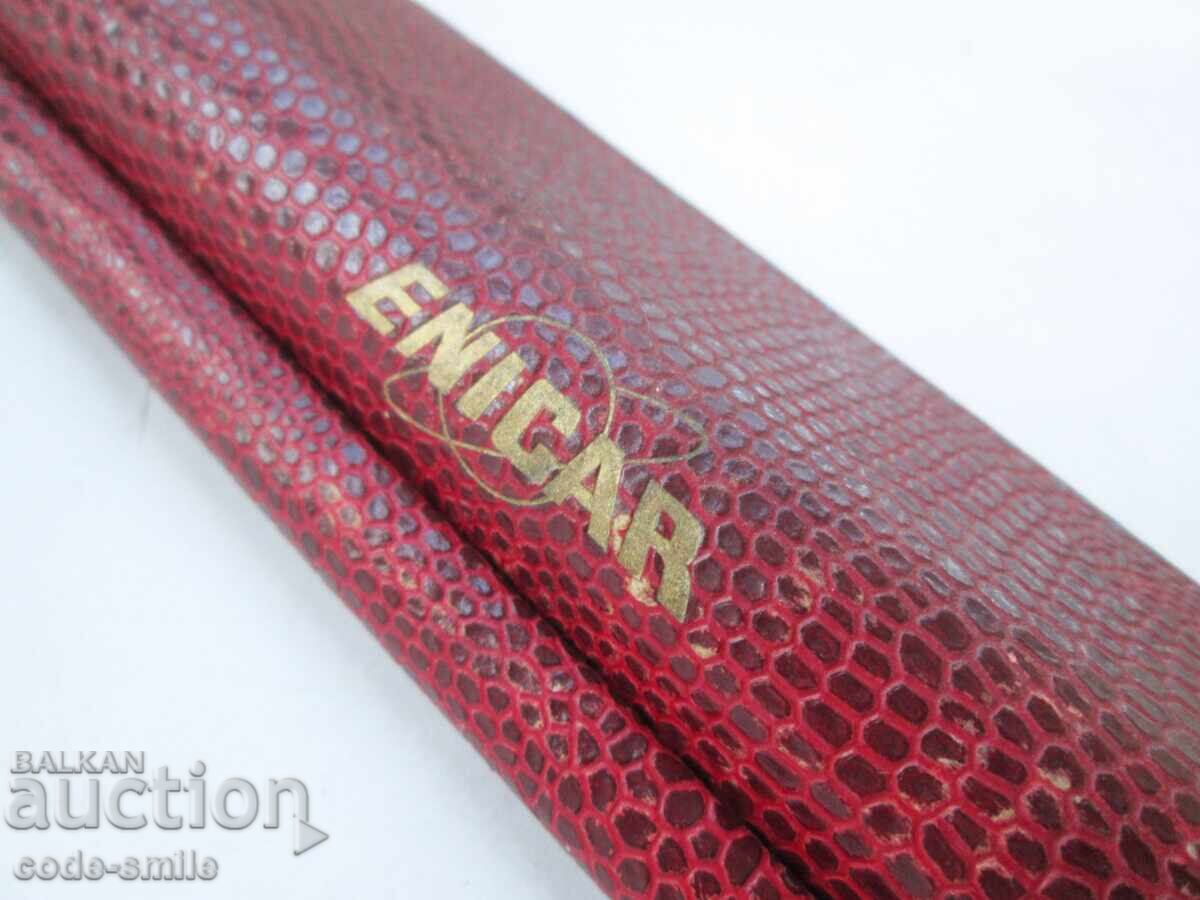 Auction Old ENICAR Art Deco wristwatch box Auction Old ENICAR Art Deco wristwatch box