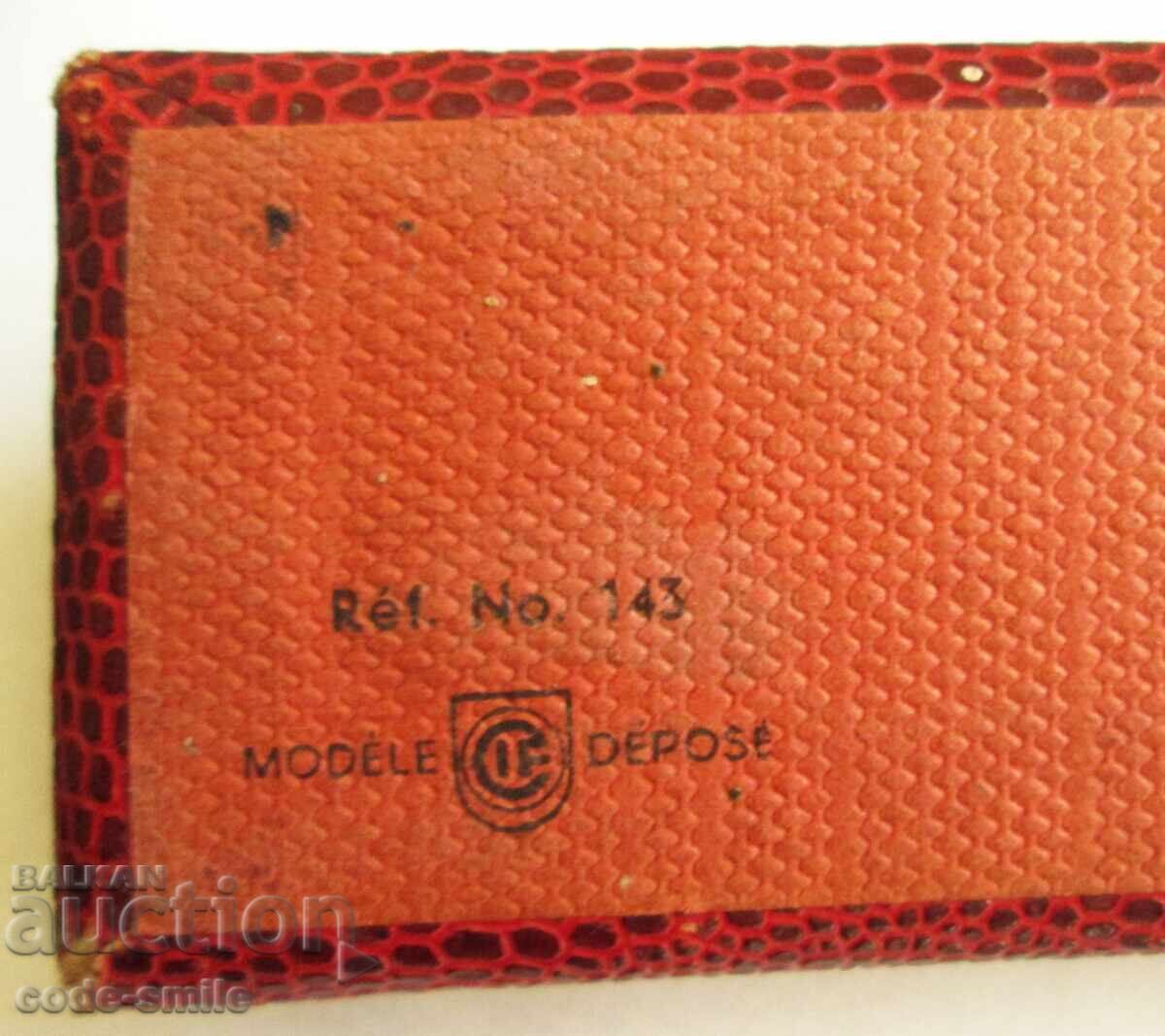 Old ENICAR Art Deco wristwatch box - 7 Old ENICAR Art Deco wristwatch box - 7