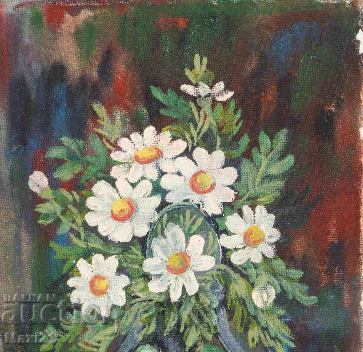 Delivery of Still life with flowers oil painting