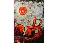 Compoziție 15, Vlado Rumenov, 2023, 70/50 cm, m. b. c-n