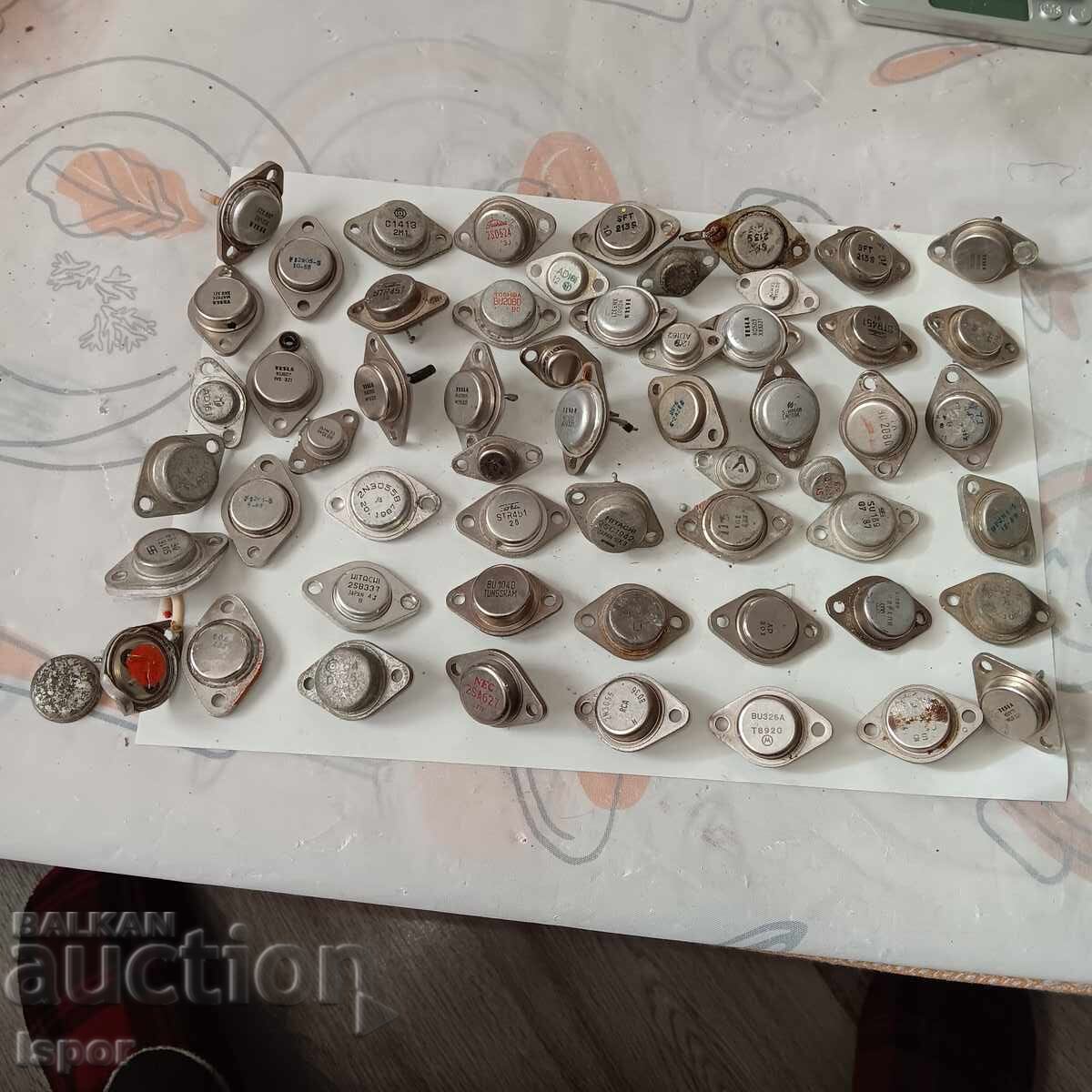 Ισχυρά κοινωνικά τρανζίστορ 56 τμχ