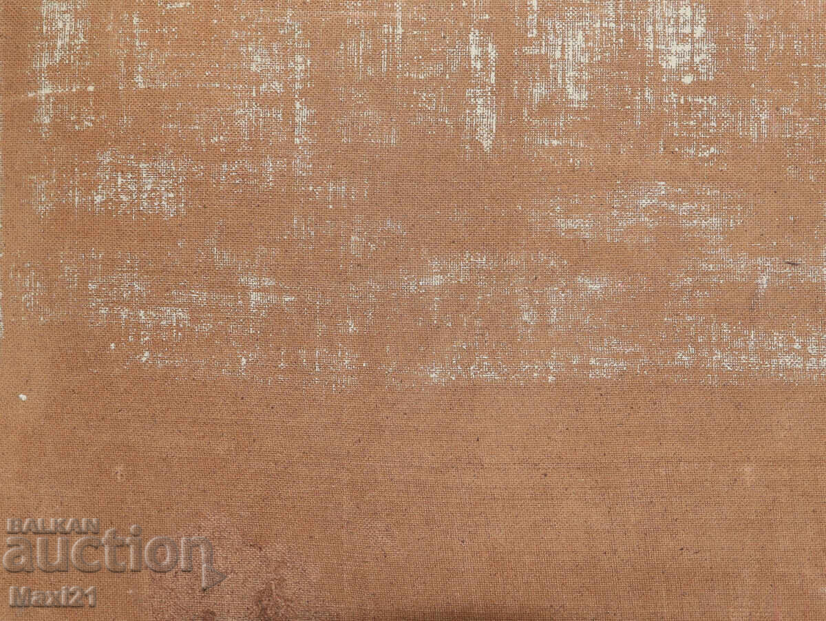 Пейзаж природа картина маслени бои 1964г. - 7