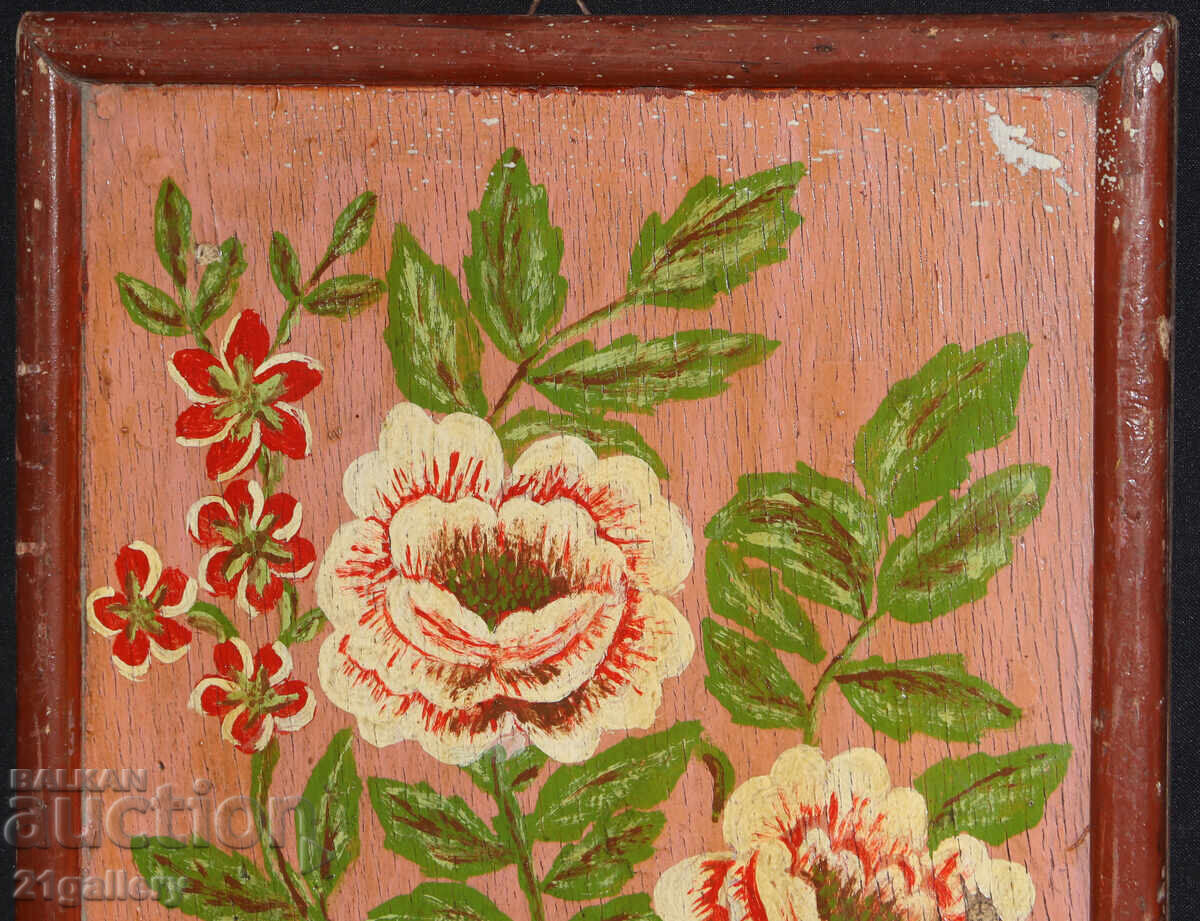 Доставка на Стара картина маслени бои натюрморт