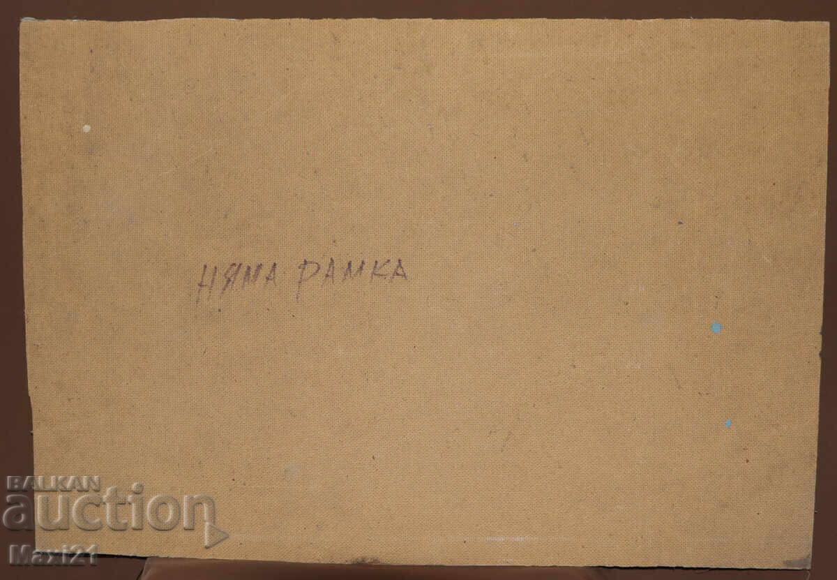 Морски пейзаж картина колаж маслени бои - 6