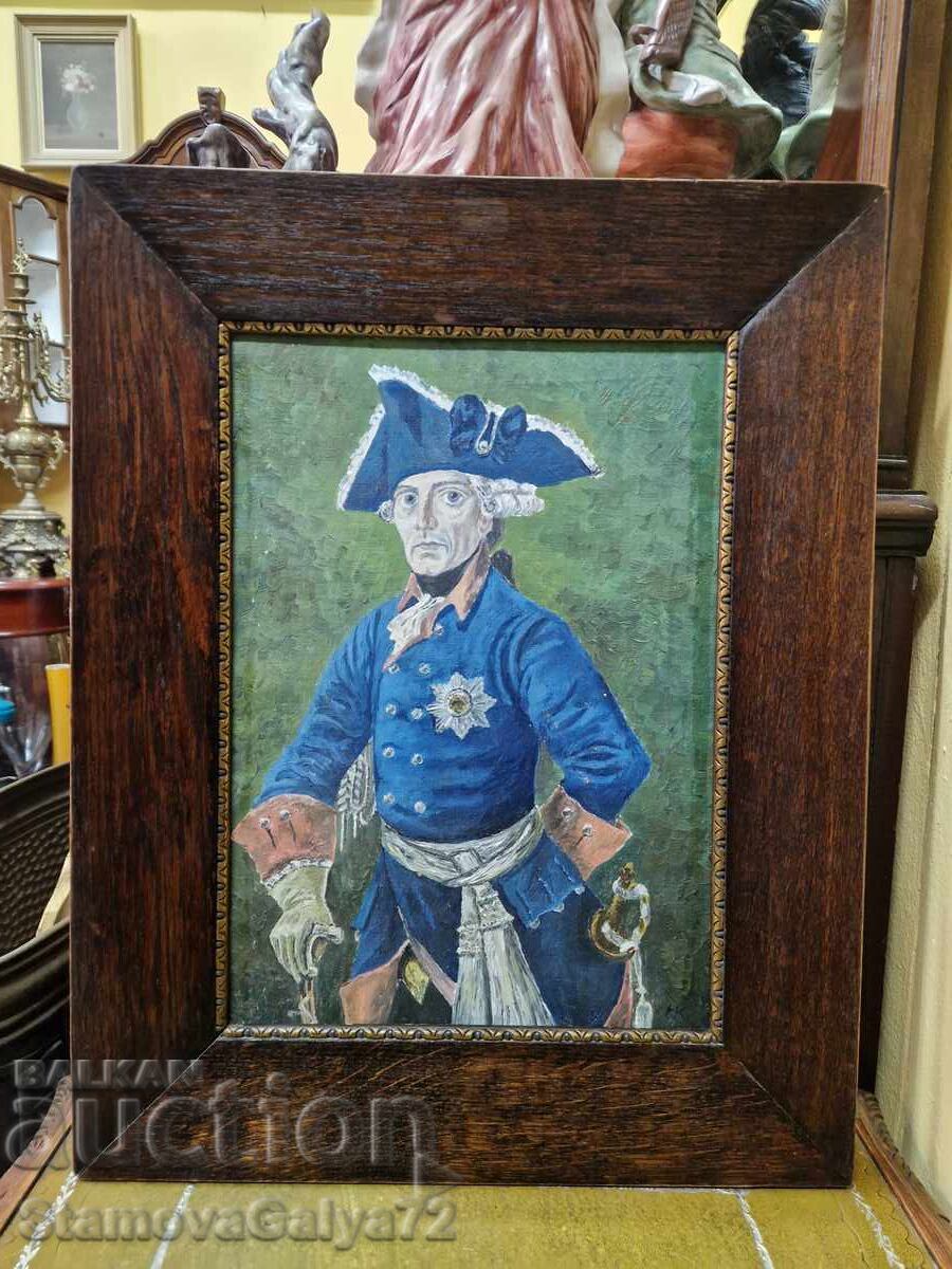 Unique antique oil on canvas painting with price 297.00 BGN | € 151.85