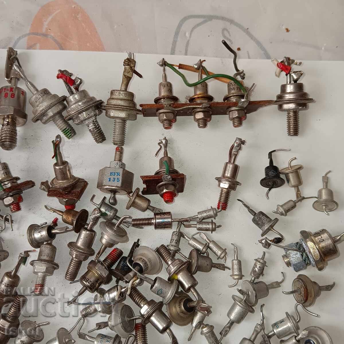 Auction  USSR diodes over 100 pcs