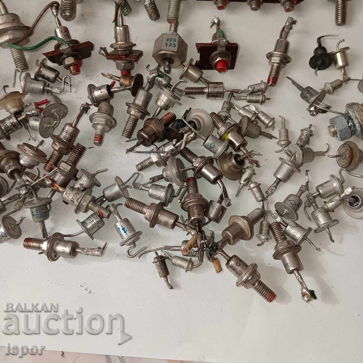 Delivery of USSR diodes over 100 pcs