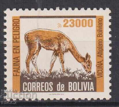 Clean Fauna Vicuña stamp 1985 from Bolivia
