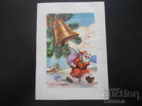 Стара българска новогодишна картичка