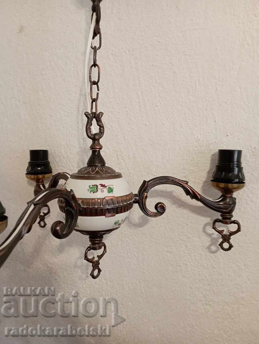 Auction Ancient baroque chandelier Auction Ancient baroque chandelier