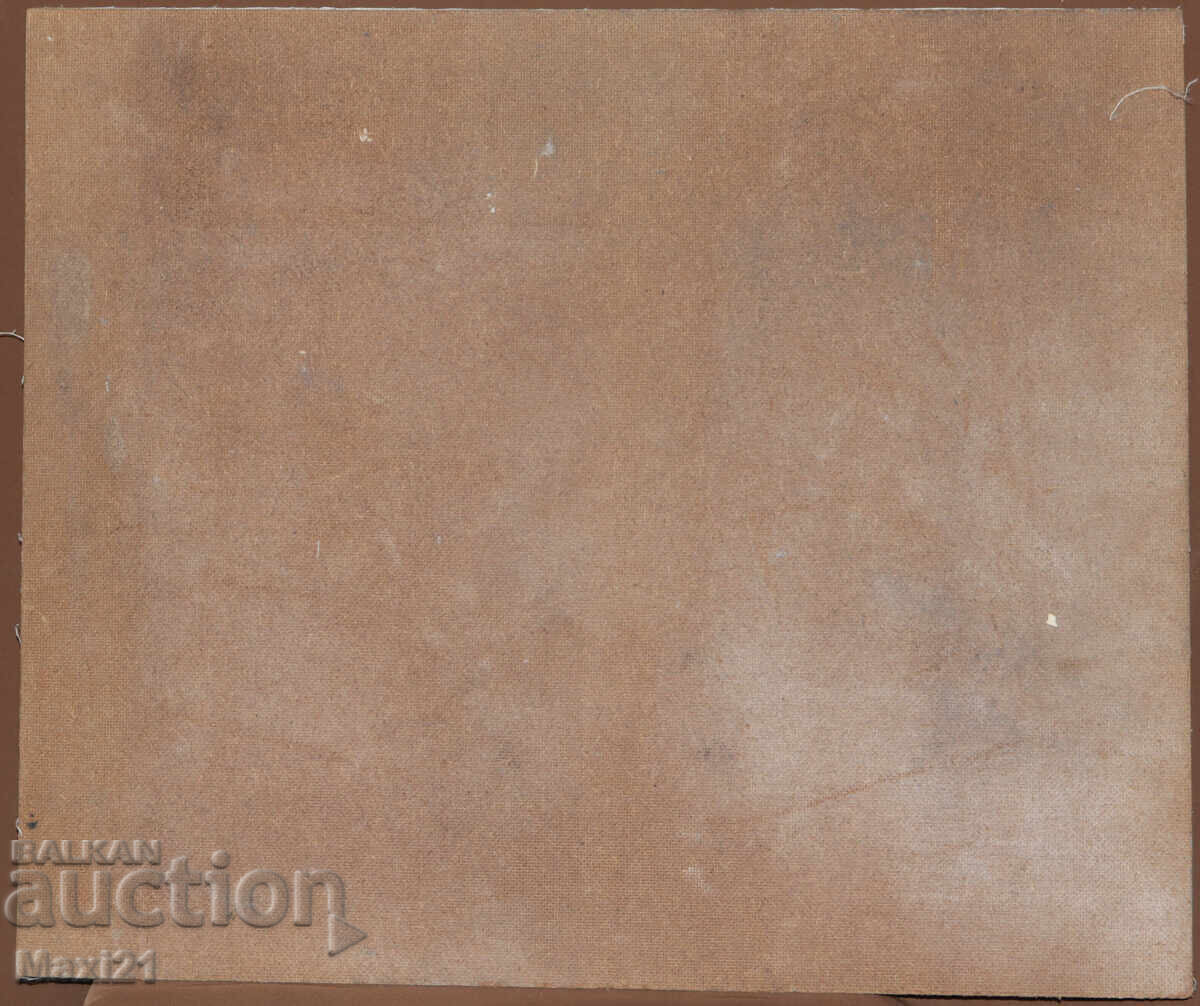 Θαλασσινό τοπίο ψαρόβαρκα πίνακας ελαιογραφίας 2005 - 6