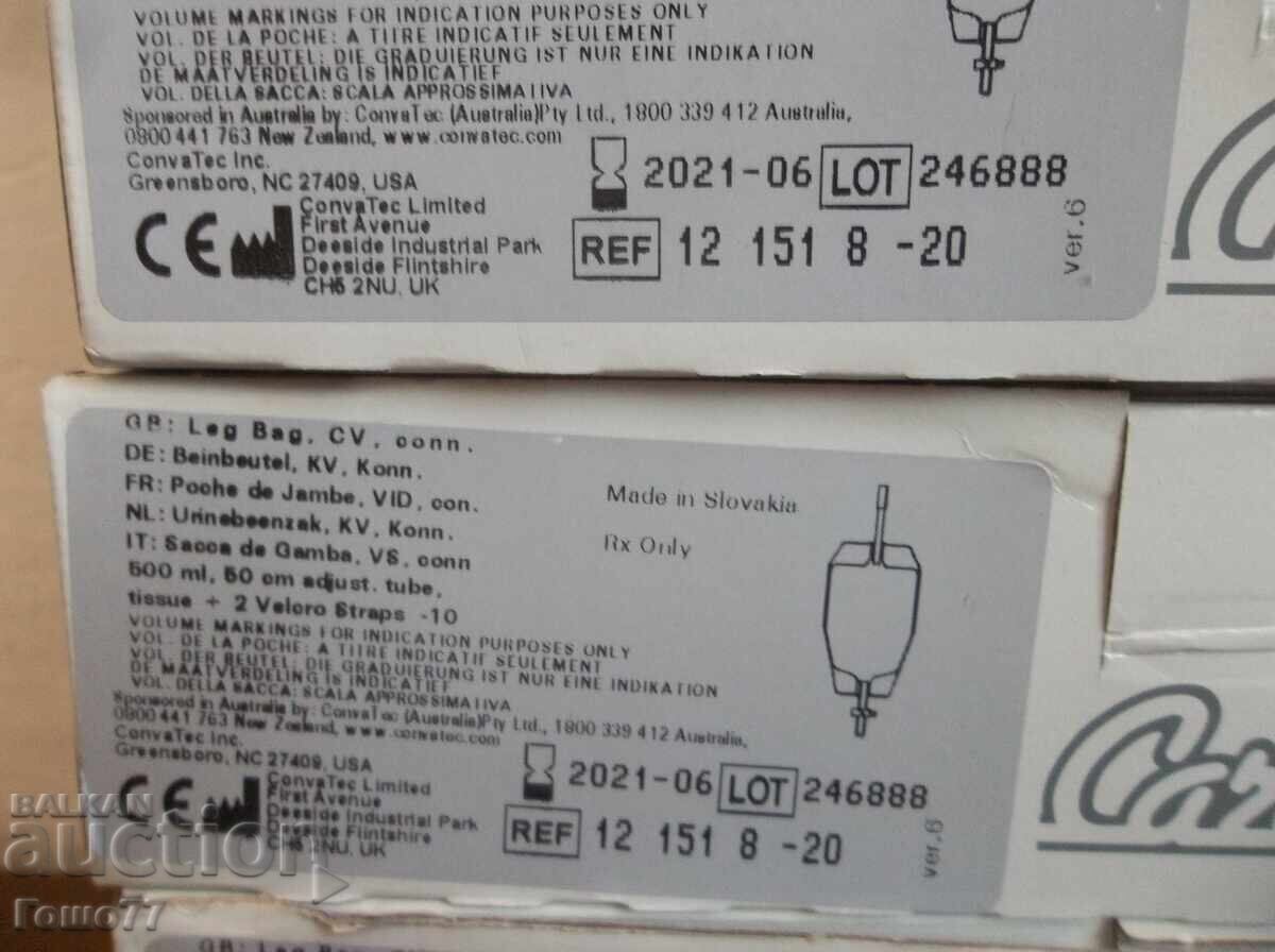 Livrarea Pungi pentru urostomie