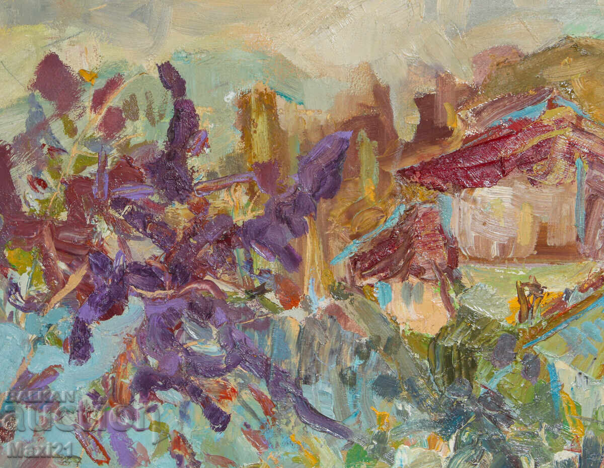 Livrarea Tablou peisaj de viață, ulei