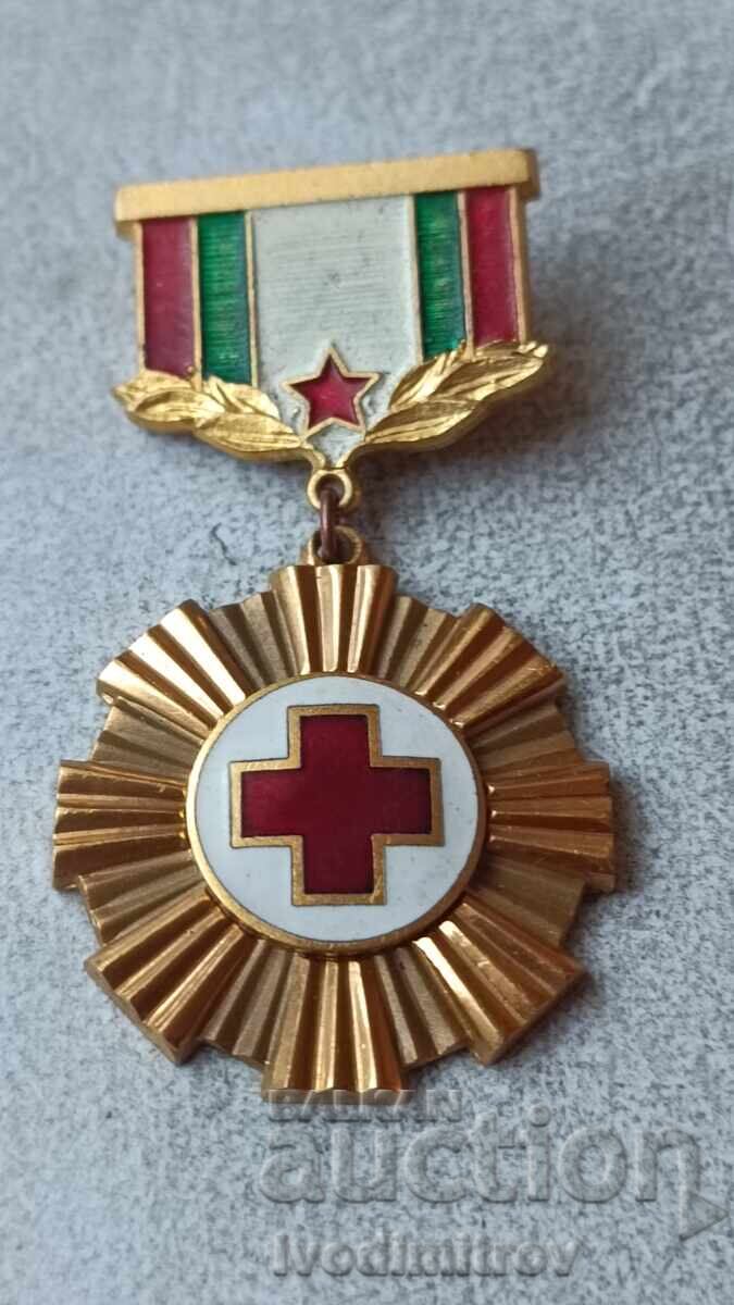 Znachka Zasluzhil deyatel na Bŭlgarski cherven krŭst Znachka Zasluzhil deyatel na Bŭlgarski cherven krŭst