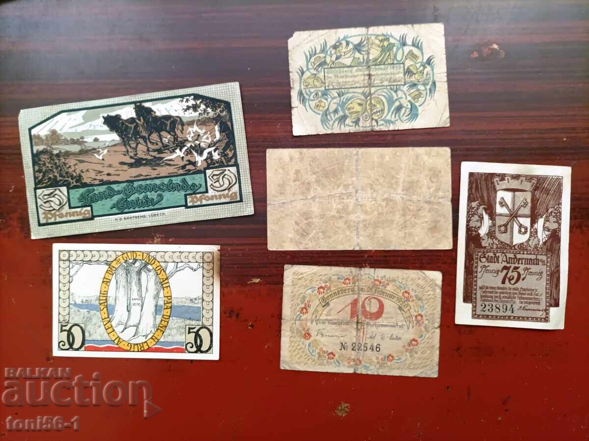 Γερμανία - παρτίδα νοτγκέλντ 1 με τιμή 9.00 BGN | € 4.60