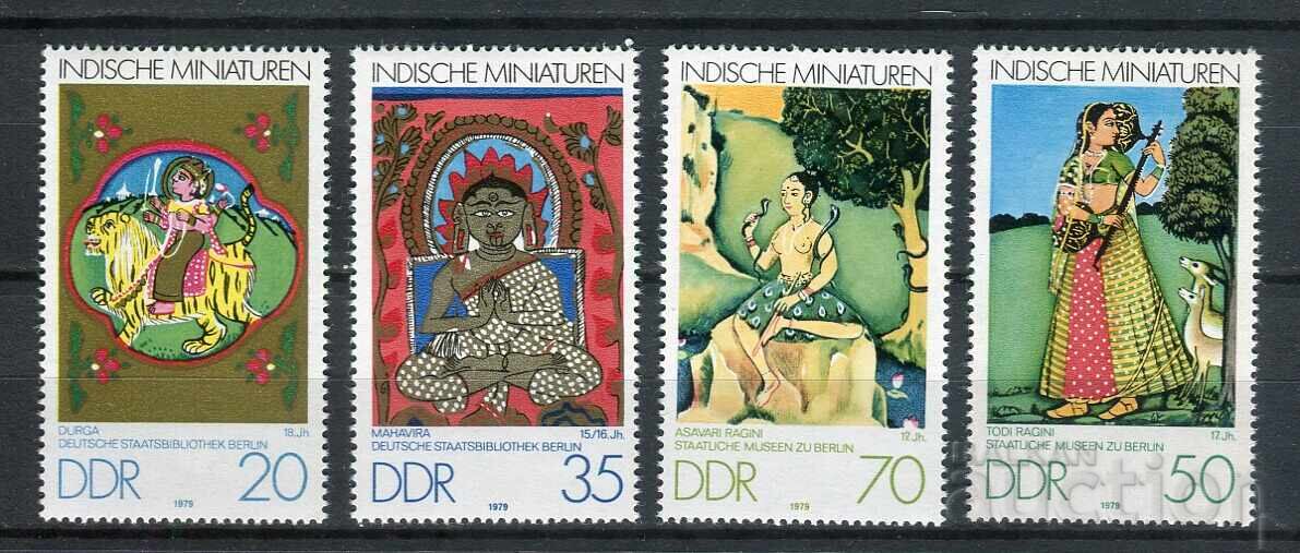 GDR 1979 MnH - Art, Indian miniatures