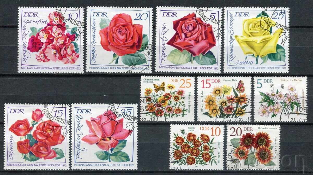 GDR 1979 CTO - Fauna, Flowers