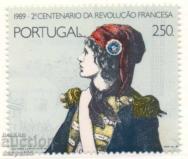 1989. Πορτογαλία. 200 γρ. από τη Γαλλική Επανάσταση
