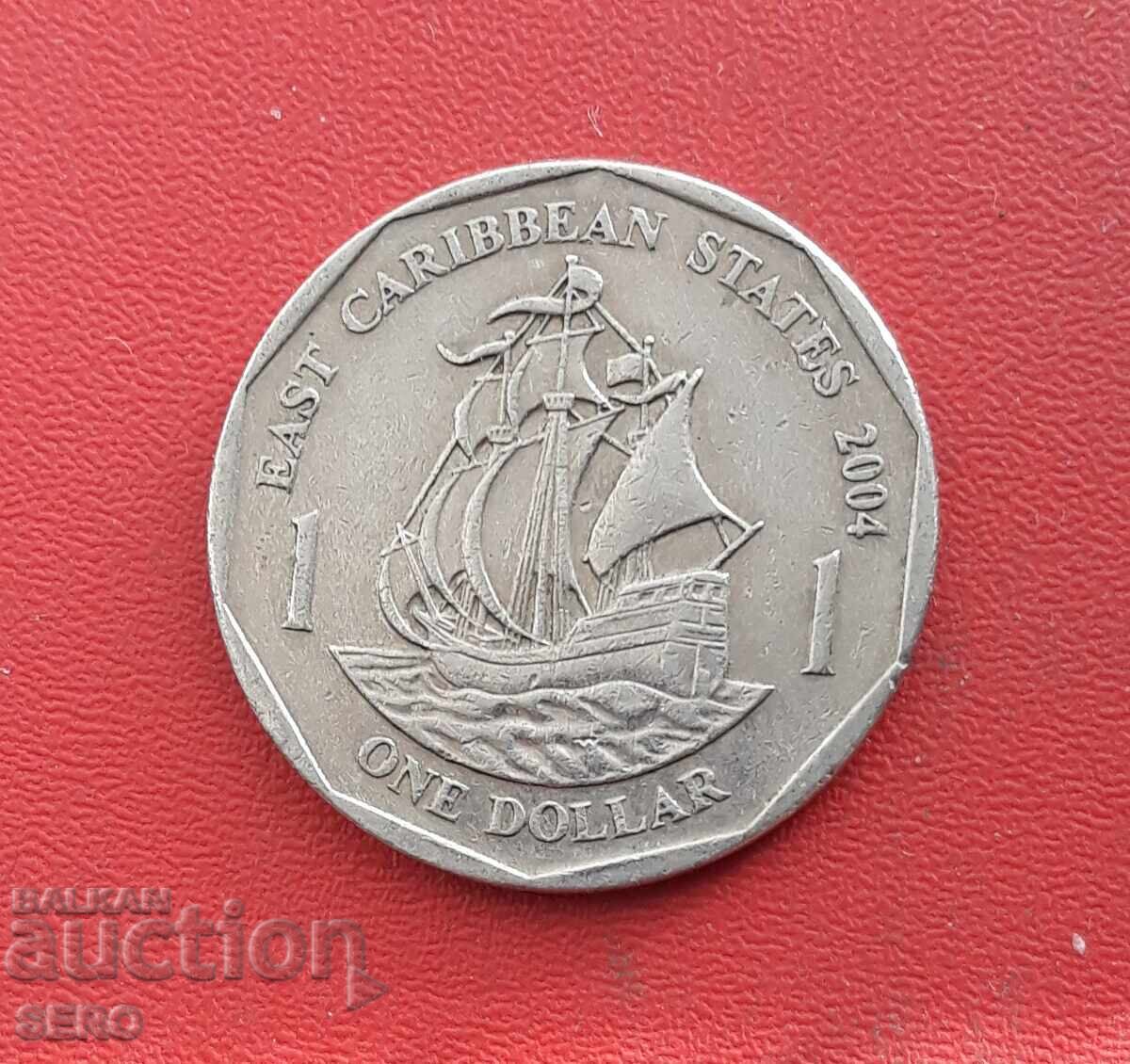 British Eastern Caribbean - 1 Dollar 2004