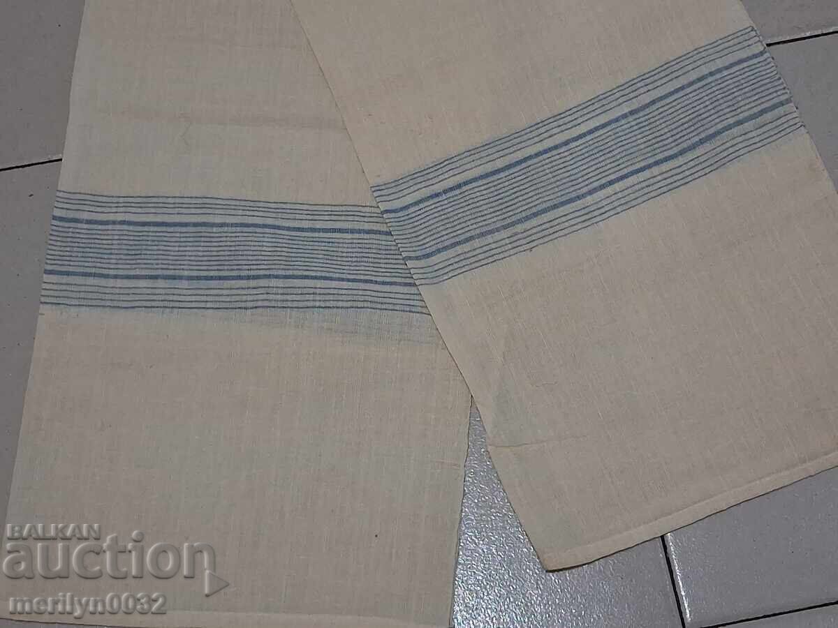 Licitație Broderie veche kenar din pânză țesută manual