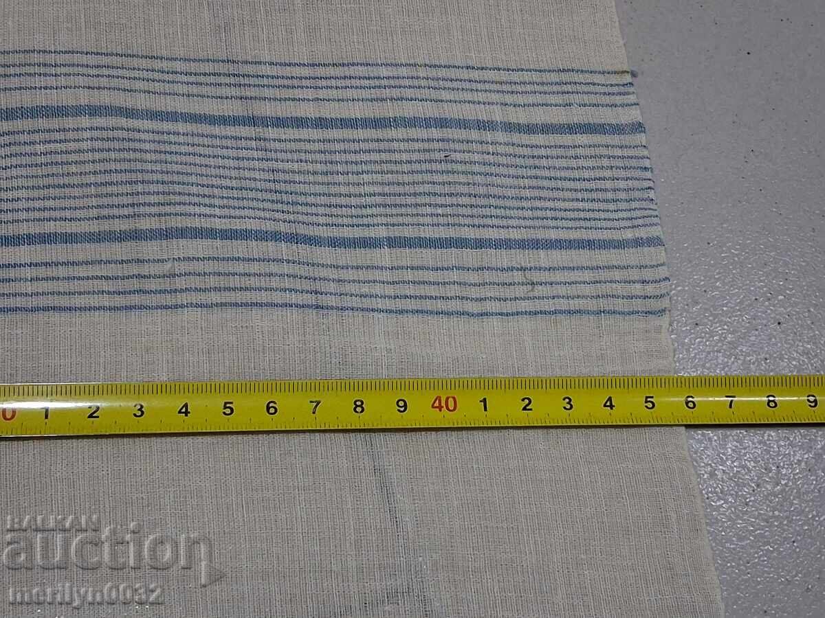 Broderie veche kenar din pânză țesută manual - 5