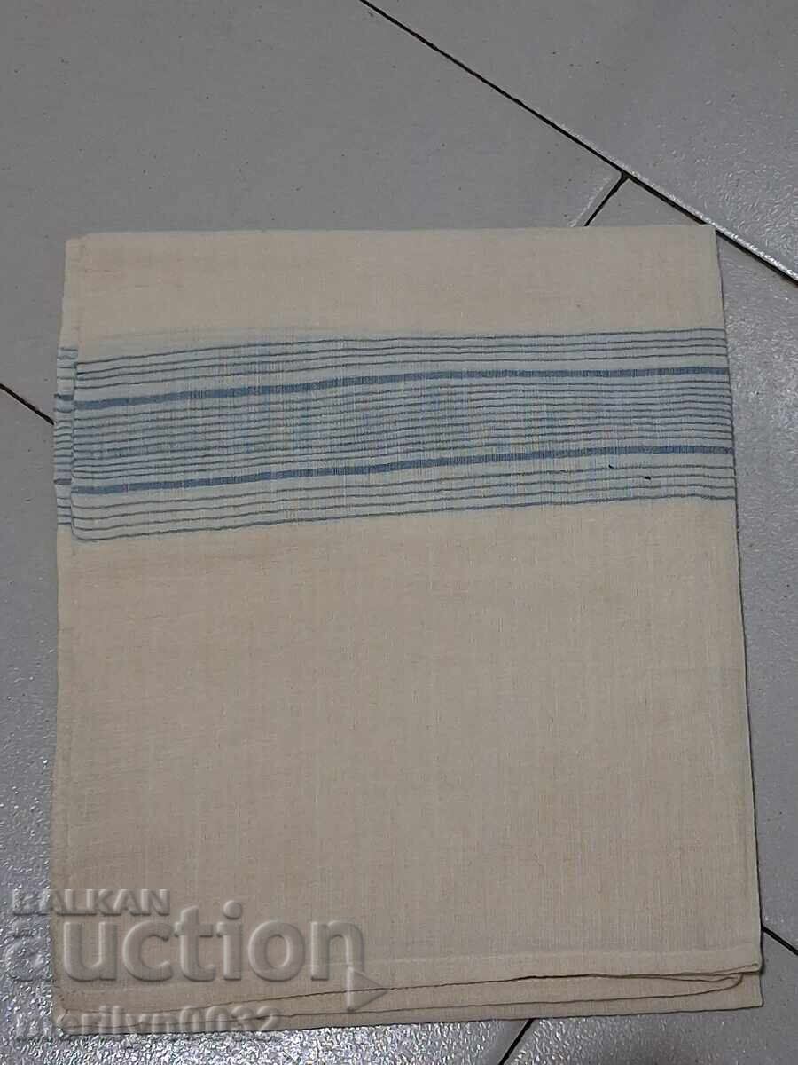 Broderie veche kenar din pânză țesută manual - 6