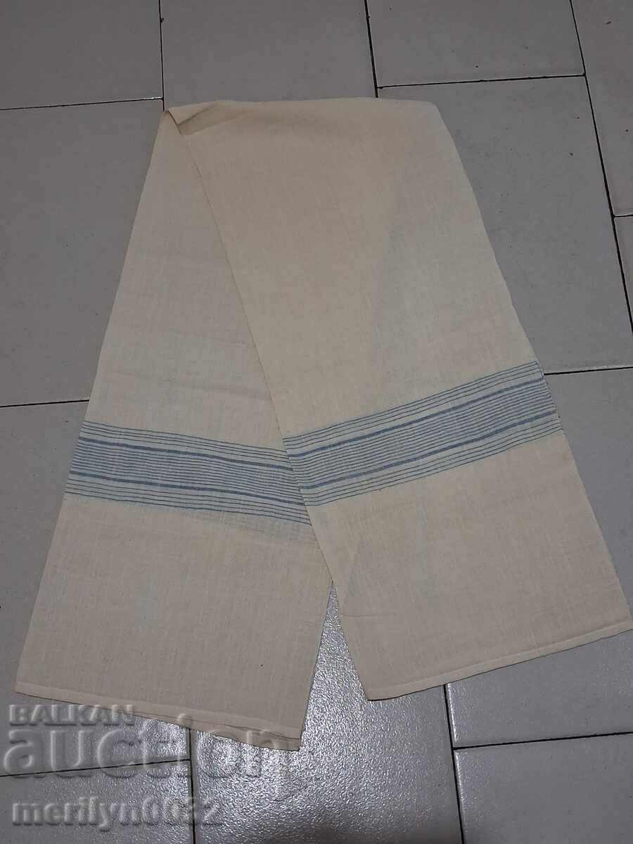 Broderie veche kenar din pânză țesută manual