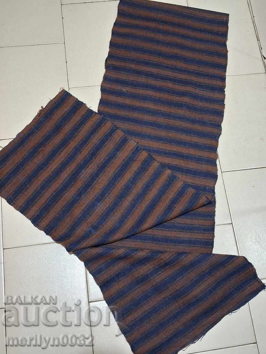 Licitație Centură țesută manual din lână 2.38 m costum popular