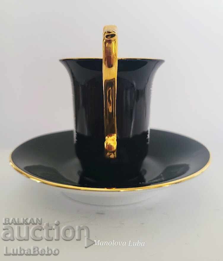 Аукцион Колекционерска порцеланова чаша за кафе Könitz Porzellan.