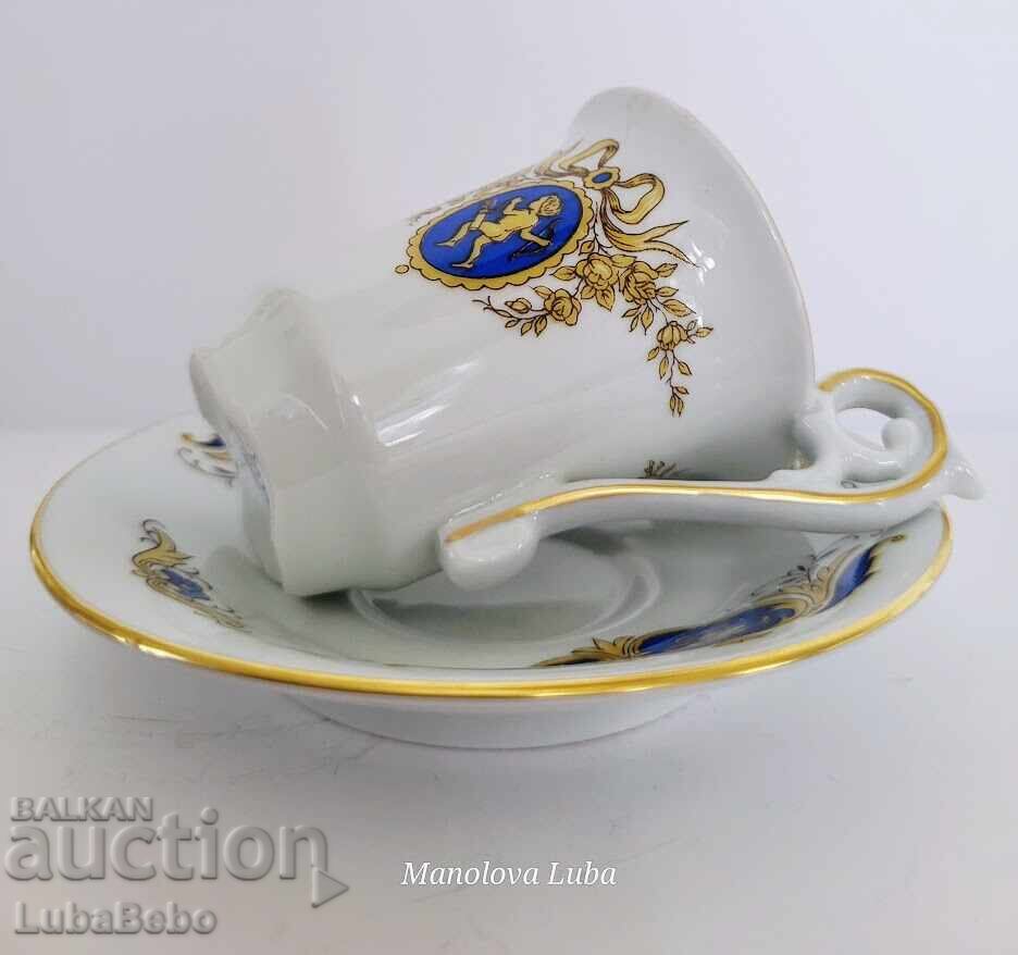Delivery of Collectible porcelain coffee cup Könitz Porzellan Delivery of Collectible porcelain coffee cup Könitz Porzellan