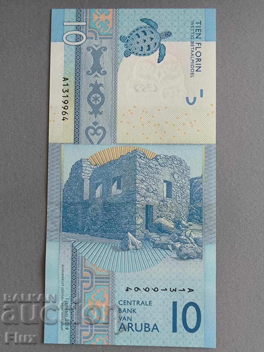 Auction Banknote - Aruba - 10 florins UNC | 2019 Auction Banknote - Aruba - 10 florins UNC | 2019