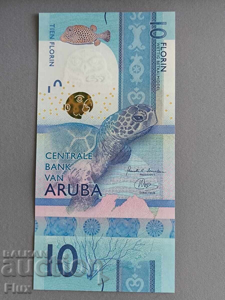 Delivery of Banknote - Aruba - 10 florins UNC | 2019 Delivery of Banknote - Aruba - 10 florins UNC | 2019