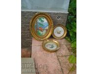 Lot of old tapestries