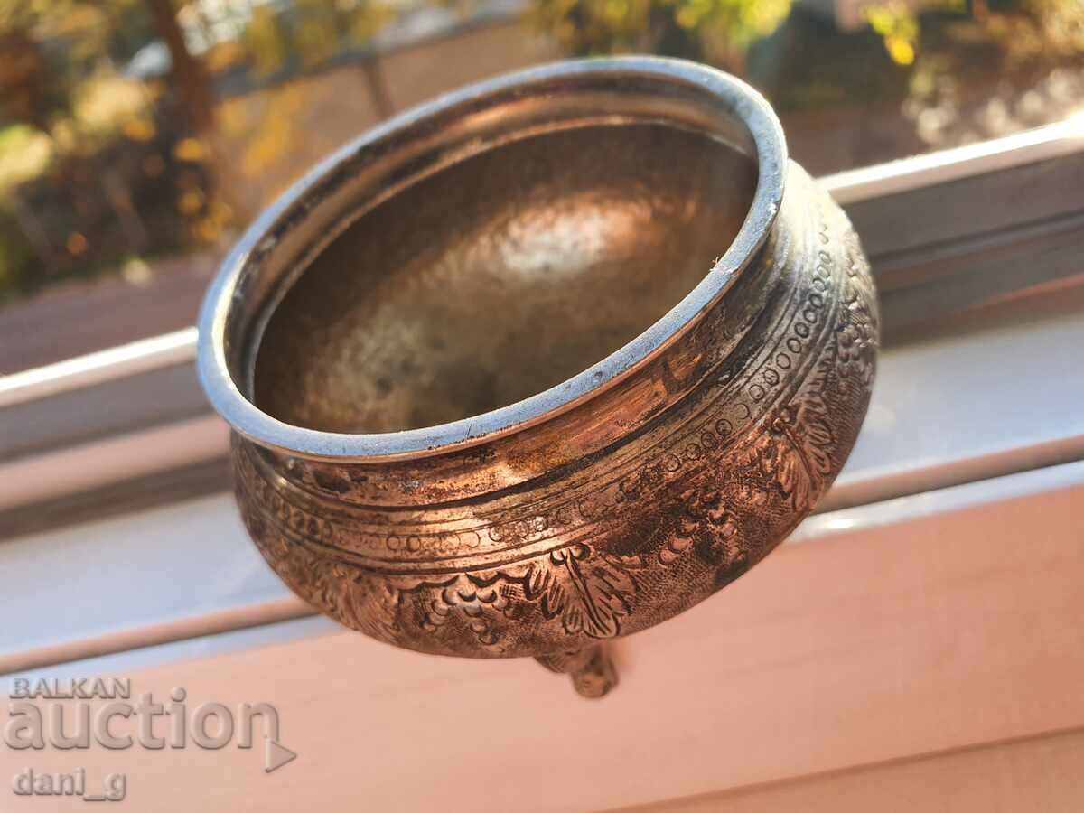 Копривщенски пепелник от османско време автентичен,ръчно рез - 6