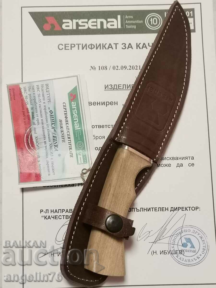 Finka Arsenal knife with handle /c Finka Arsenal knife with handle /c