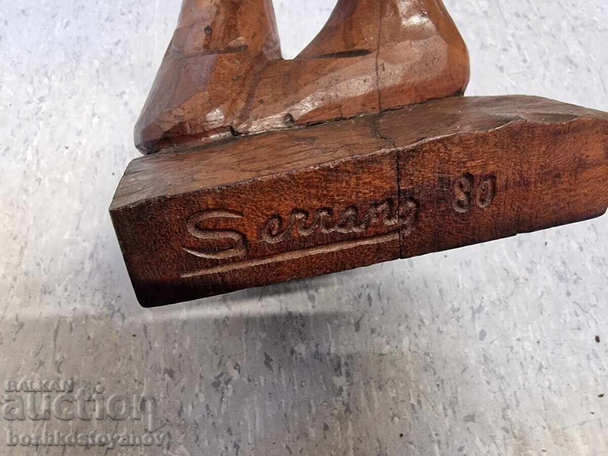 Σταυρωτό ξυλόγλυπτο 69 εκ - 6