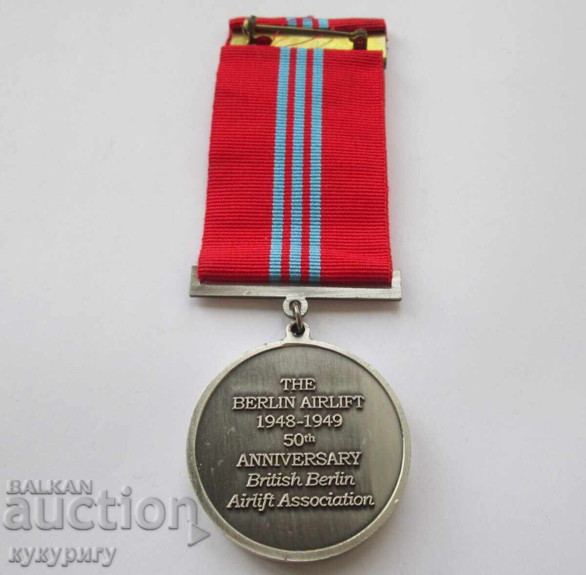 Δημοπρασία Σπάνιο Αγγλικό μετάλλιο αεροπορικής μεταφοράς 1948-49 Δημοπρασία Σπάνιο Αγγλικό μετάλλιο αεροπορικής μεταφοράς 1948-49