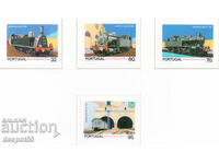 1990. Португалия. 100-годишнина на жп гара Росио в Лисабон.