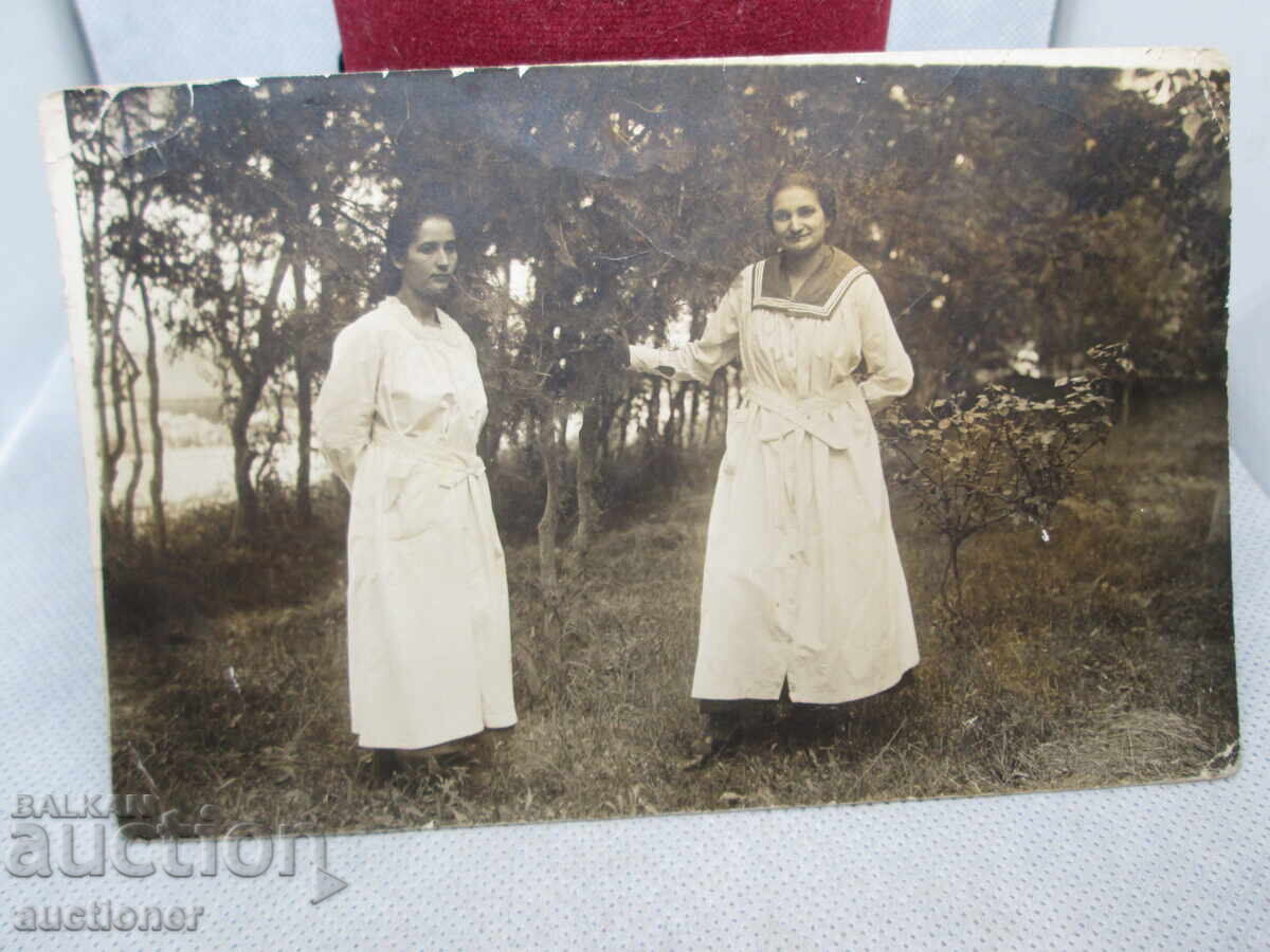 Old photo of a nurse from the war - 1919 with price 20.00 BGN | € 10.23