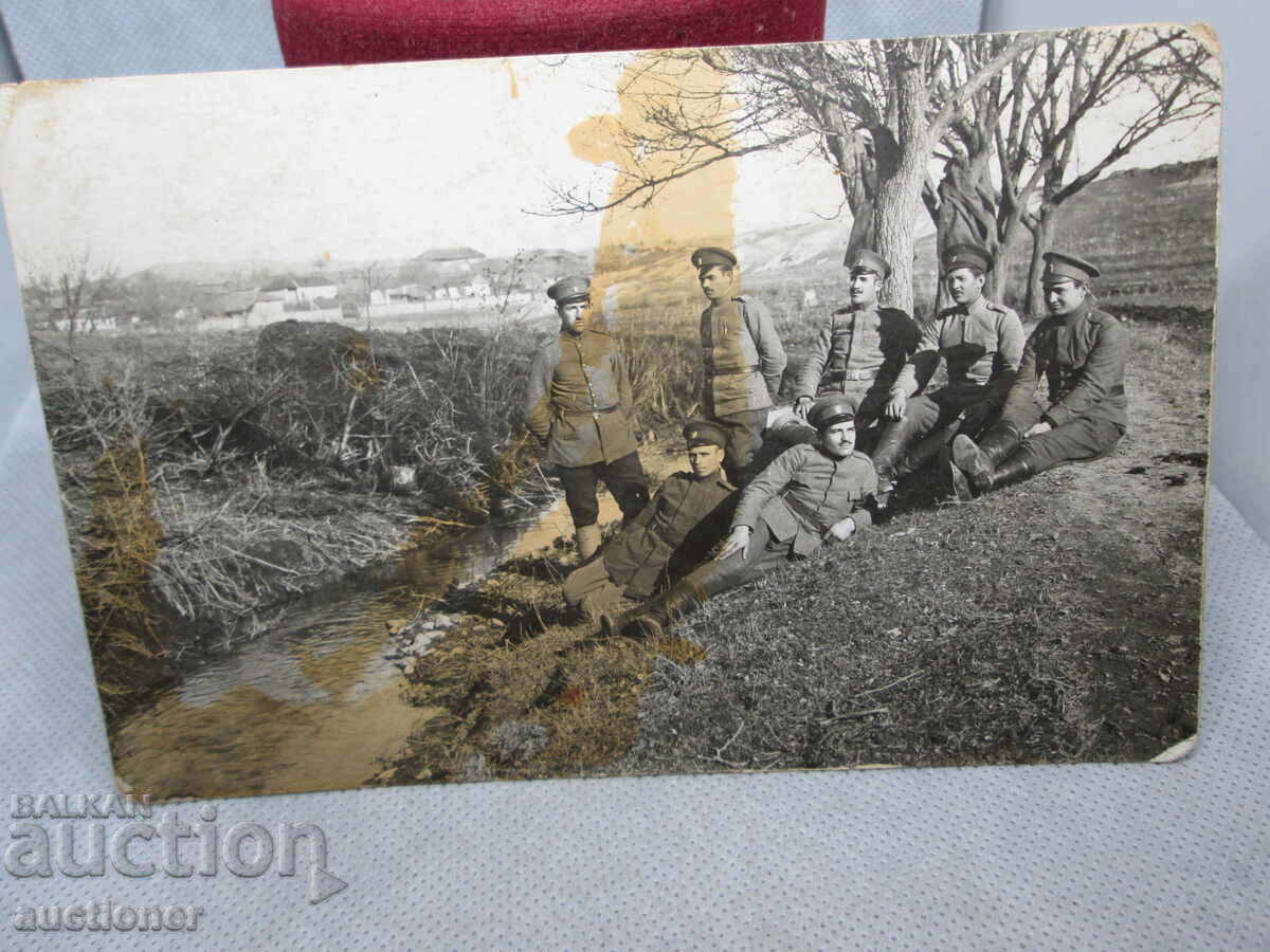 OLD MILITARY PHOTO 4th TELEGRAPH STATION - 1918 with price 20.00 BGN | € 10.23