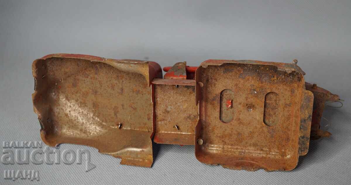 Παλιό σοβιετικό μεταλλικό παιχνίδι μοντέλο πυροσβεστικού οχήματος - 5