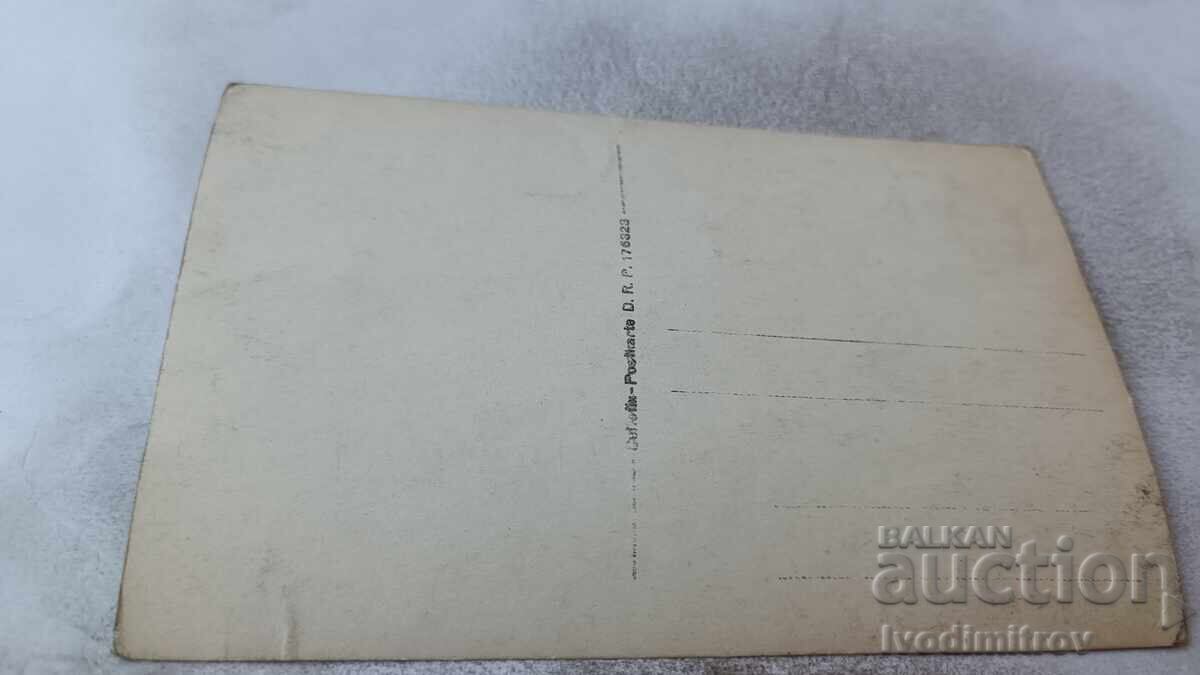 Photo of Fourth Grade Students with Their Teacher 1919 with price 2.35 BGN | € 1.20