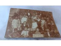 Photo of Fourth Grade Students with Their Teacher 1919