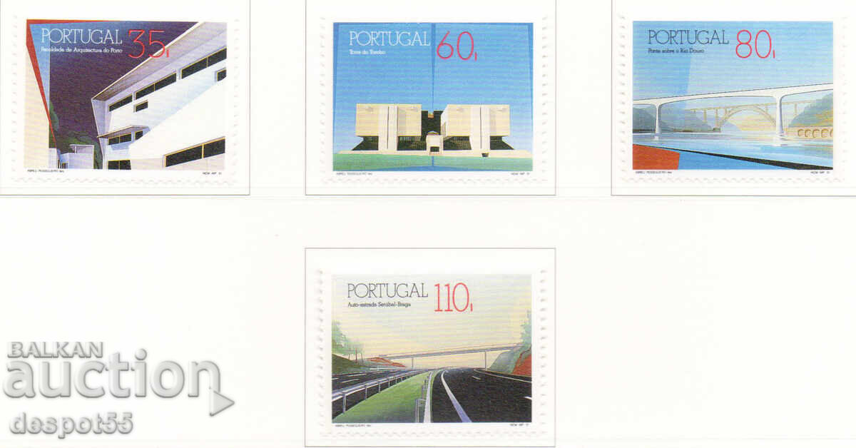 1991. Πορτογαλία. Αρχιτεκτονική 1991. Πορτογαλία. Αρχιτεκτονική