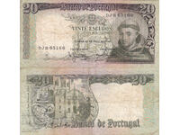 tino37- ΠΟΡΤΟΓΑΛΙΑ - 20 ΕΣΚΟΥΔΟΣ - 1964 - F