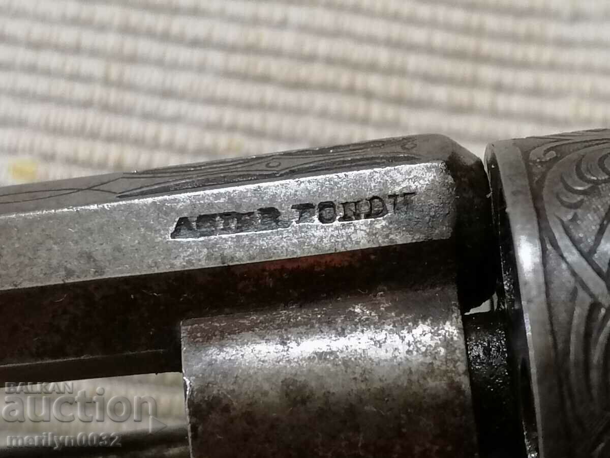 Auction  Pin revolver Lefoucher 7mm 80s 19th century pistol